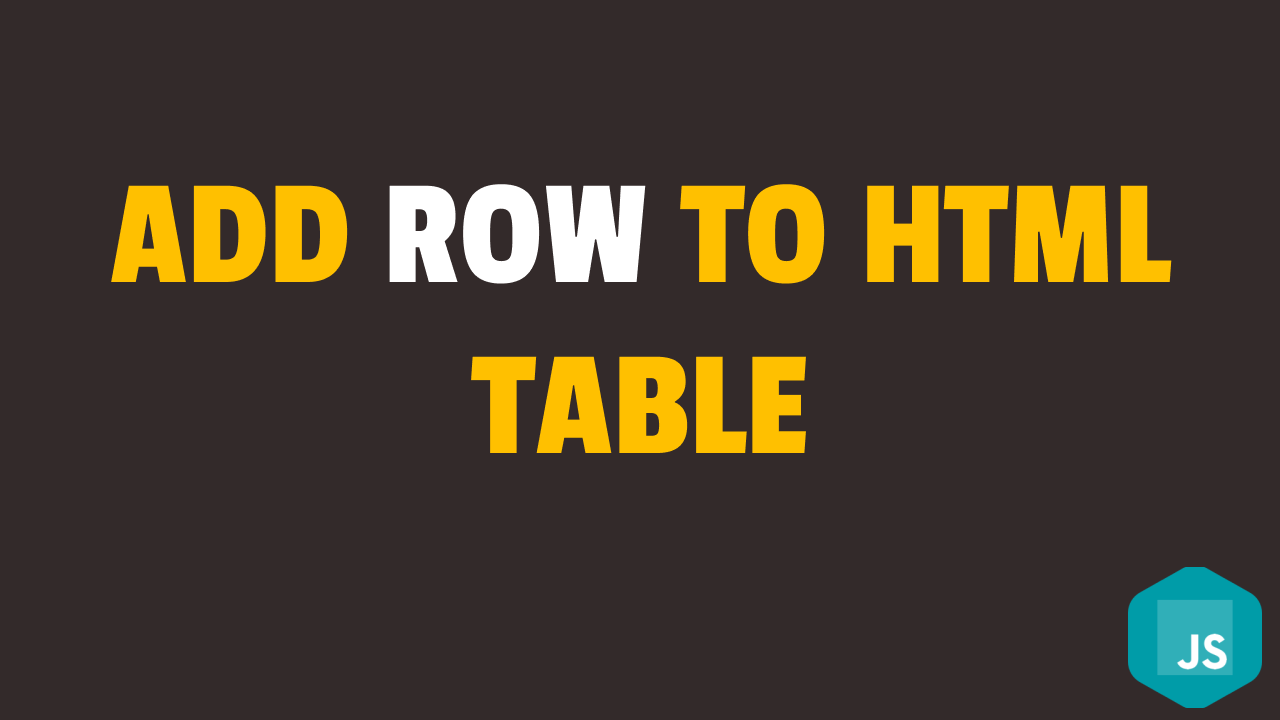Row html